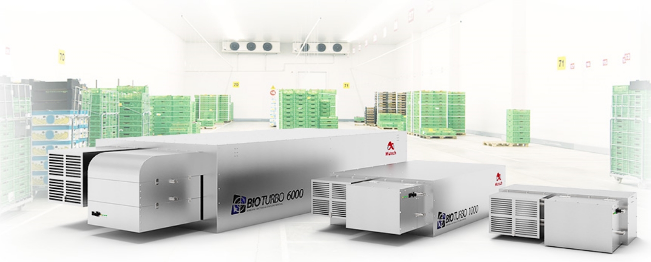BIO TURBO систем за прочистување на воздухот во ладилни комори